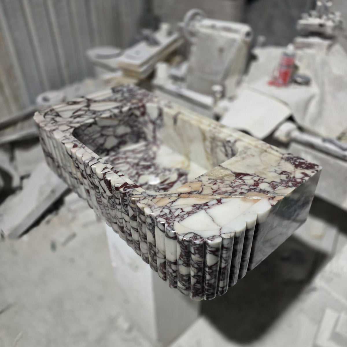 Calacatta Viola Wall Vanity, 30 in