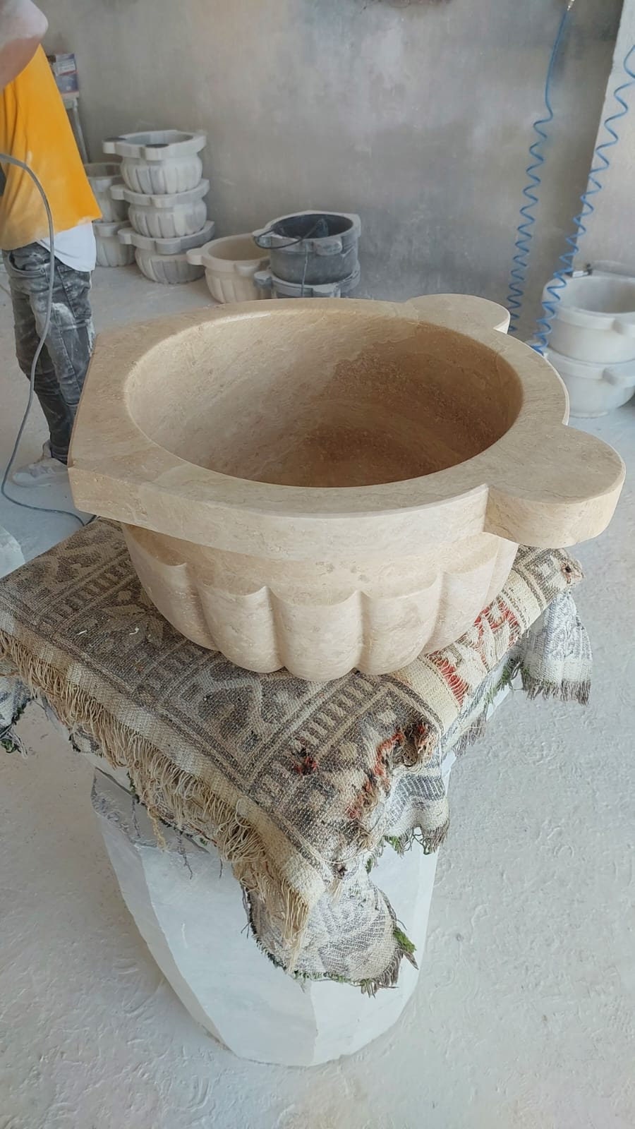 Yuvarlak Hamam Kurnası