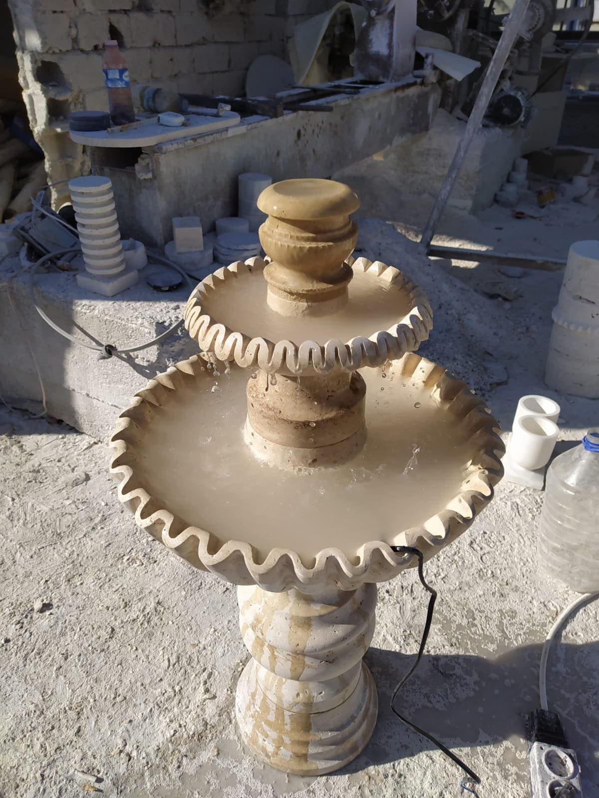 Marble and Travertine Hall Fountains