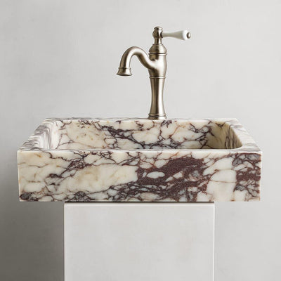Calacatta Viola Powder Room Sink