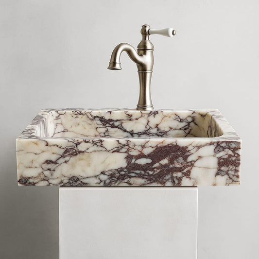 Calacatta Viola Marble Sink