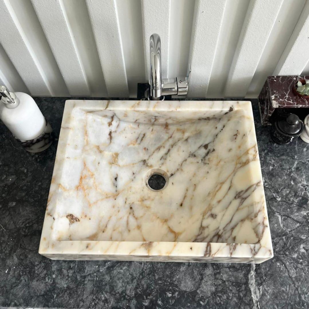 Calacatta Rectangular Sink