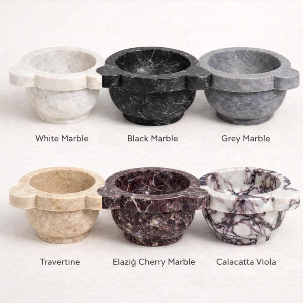 Grey Marble Kurna Basin