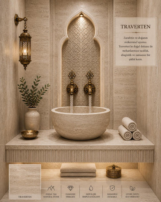Luxury Marble Sink – Turkish Hammam Basin