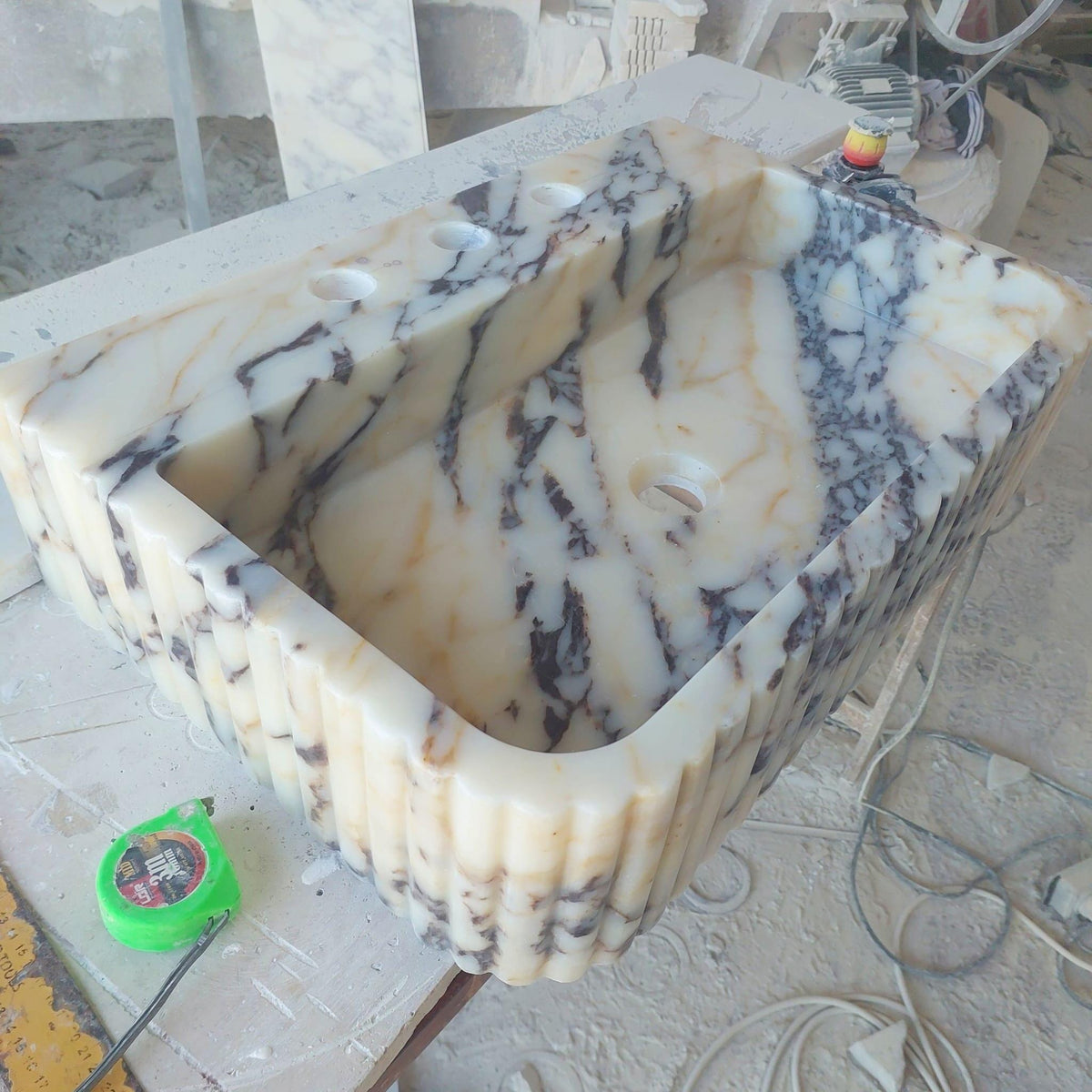Calacatta Viola Pedestal Vanity