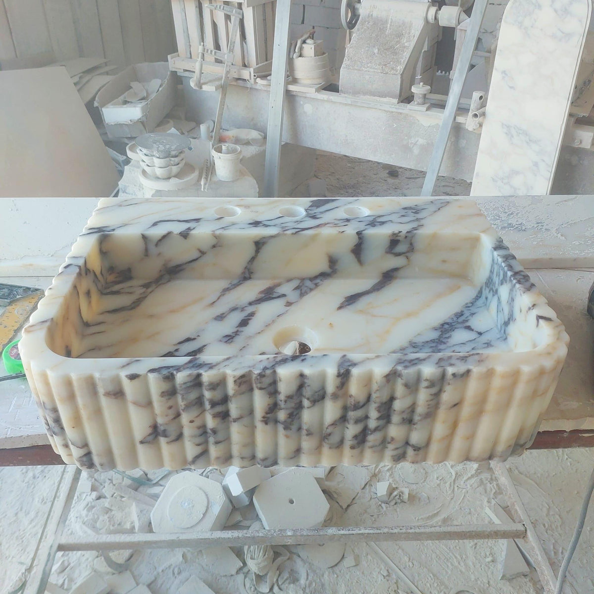 Calacatta Viola Pedestal Vanity