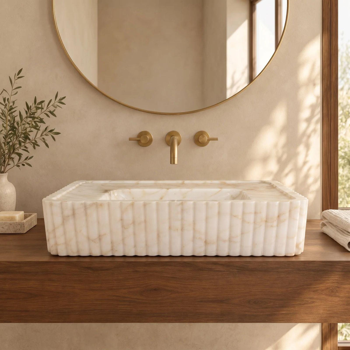 Calacatta Marble Sink